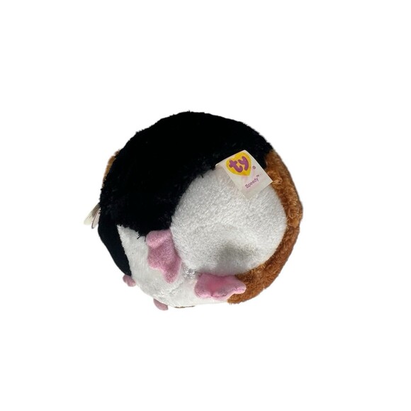 Ty Beanie Ballz SPEEDY the Guinea Pig Ball 5" NEW Plush Stuffed Animal Toy - Picture 9 of 10